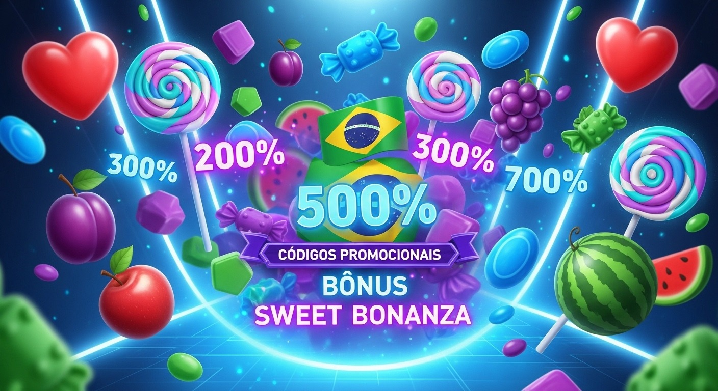 Códigos promocionais e bônus
